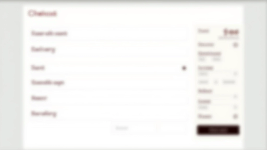 Fluxo de checkout em múltiplas etapas com formulários e confirmação