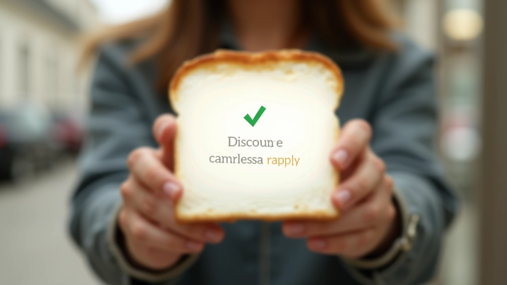 Animação de feedback mostrando mensagem de sucesso ao aplicar código de desconto no carrinho